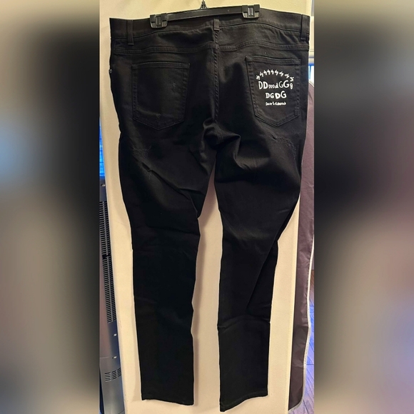 NWOT DOLCE & GABBANA DistressedSkinny Jeans 👖 - US 42” - Picture 3 of 8